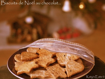 Recette de biscuits de noël au chocolat