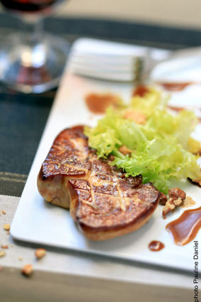 Recette de foie gras poêlé sauce expresso et vinaigre de xérès ...