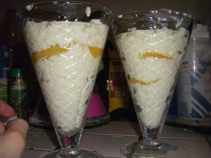 Recette de trifle de riz aux abricots