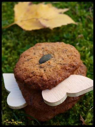 Recette de cookies sur un air d'automne