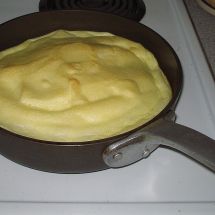 Omelette soufflé au gingembre