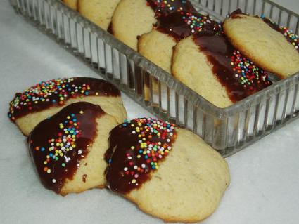 Recette de biscuits chocolatés