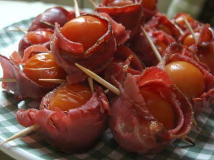Recette de bouchées tomates-coppa