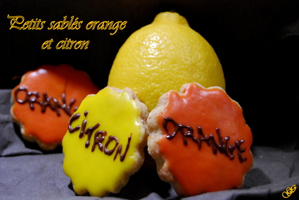 Recette de sablés orange et citron