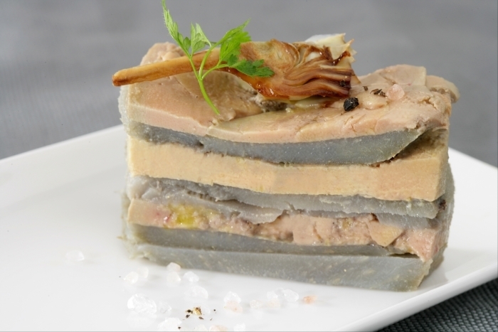 Recette de mille-feuille de foie gras et artichauts facile