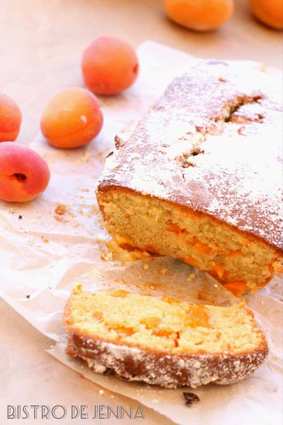 Recette de cake aux abricots fondants de marcia