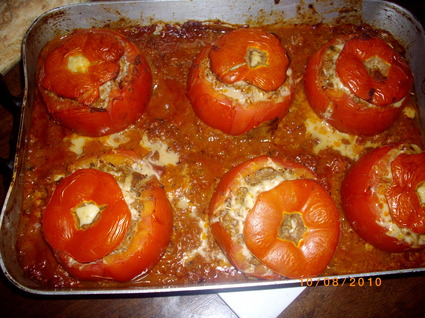 Recette de mes tomates farcies
