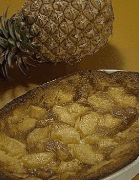 Clafoutis à l'ananas pour 4 personnes