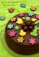 Recette de gâteau au chocolat facile pour pâques