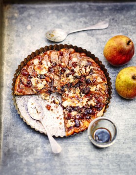 Tarte poires-parmesan pour 6 personnes