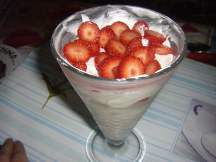 Recette tiramisu à la fraise express (tiramisu)