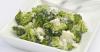Recette de salade aux brocolis, ail et échalotes