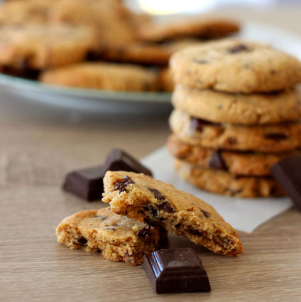 Recette cookies au beurre de cacahuète et chocolat noir (cookie)