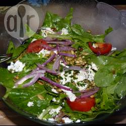 Recette salade au chèvre frais et aux graines de courge – toutes ...