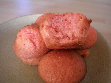 Recette de muffins aux fraises tagada