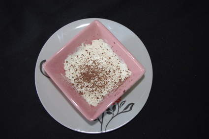 Recette de mousse légère au chocolat blanc