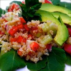 Recette salade composée quinoa, kale, avocat – toutes les recettes ...