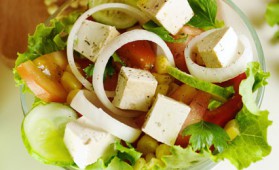 Salade de tofu pour 4 personnes