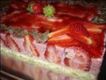 Recette de fraisier à la mousse de fraises