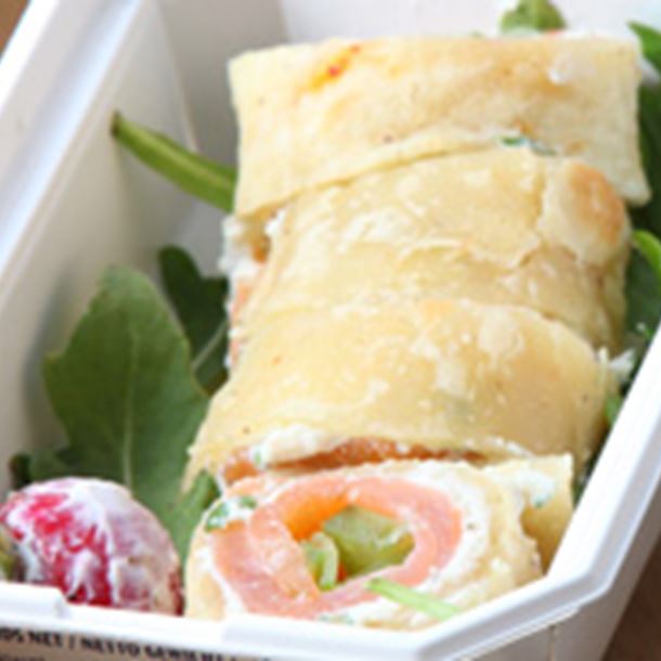 Recette une légère gourmandise : galette de saumon-ricotta