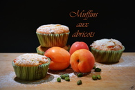 Recette de muffins aux abricots et pistaches