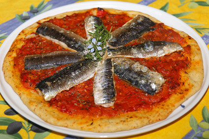 Recette de pizza aux sardines fraiches