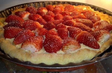 Recette de tarte aux fraises très simple