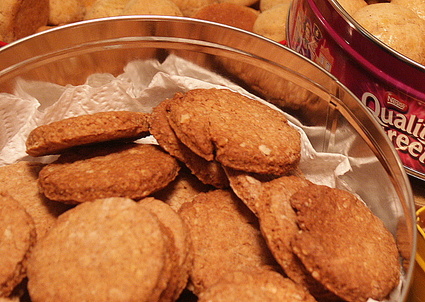 Recette de biscuits croustillants aux flocons d'avoine