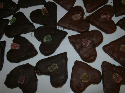 Recette de chocolats de la saint valentin