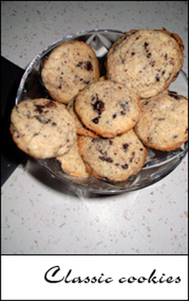 Recette de classic cookies