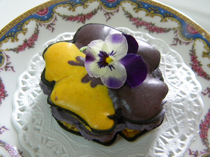 Recette macaron à la violette (macaron)