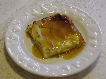 Recette flan de poires au miel (flan, mousse)