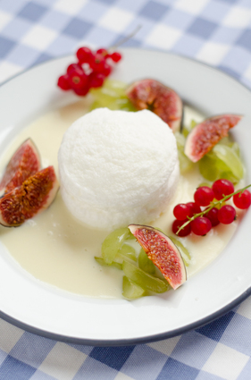 Recette de blanc manger aux fruits d'automne