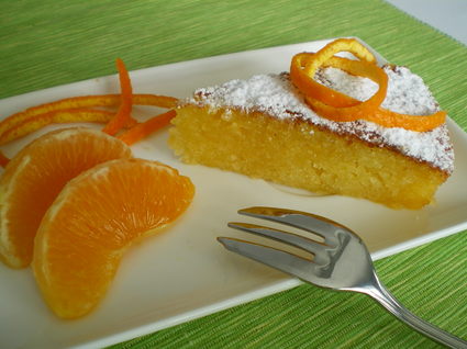 Recette moelleux à l'orange (gâteau)