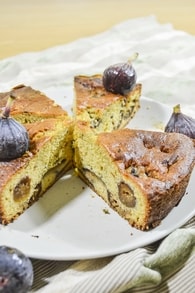 Recette de gâteau moelleux aux figues et à la vanille