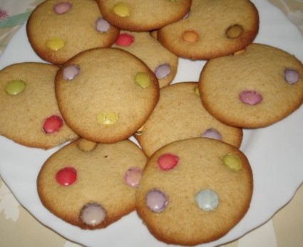 Recette cookies aux smarties pour 18 personnes