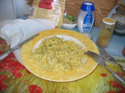 Recette de riz au curry