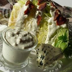 Recette la sauce de salade d'alaine au fromage bleu – toutes les ...