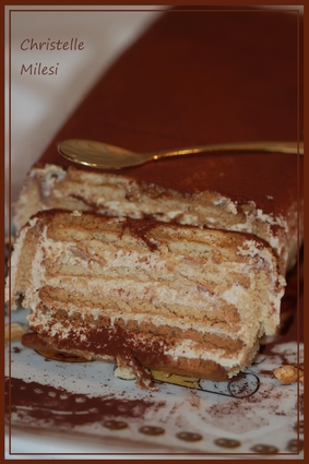 Recette de gâteau aux biscuits thé brun de lu