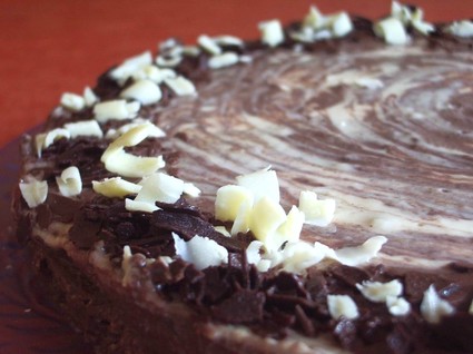 Recette de tarte chocolat-vanille