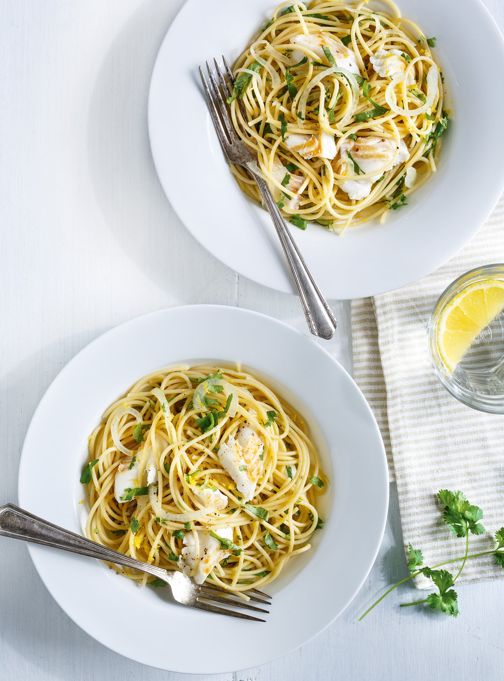 Spaghettis à l'aiglefin et au citron | ricardo