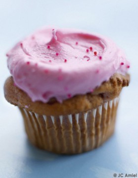 Cupcakes think pink pour 5 personnes