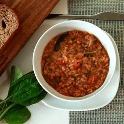 Recette soupe de lentilles aux épinards – toutes les recettes ...