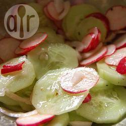 Recette salade de concombres et radis – toutes les recettes ...