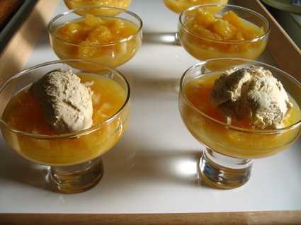 Recette de soupe d'oranges glacée au sauternes