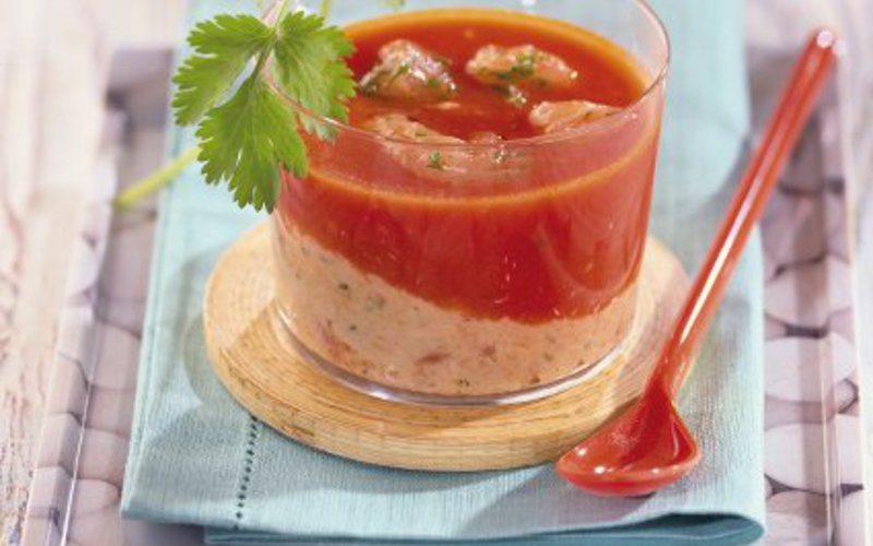 Recette gaspacho pas chère et facile > cuisine étudiant