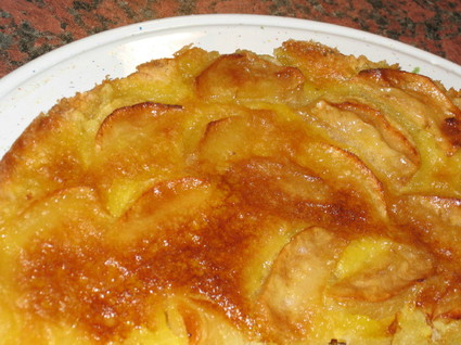 Recette de gâteau aux pommes caramélisées