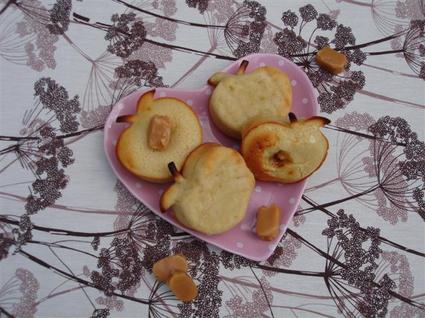 Recette de petites pommes fondantes au coeur de caramel