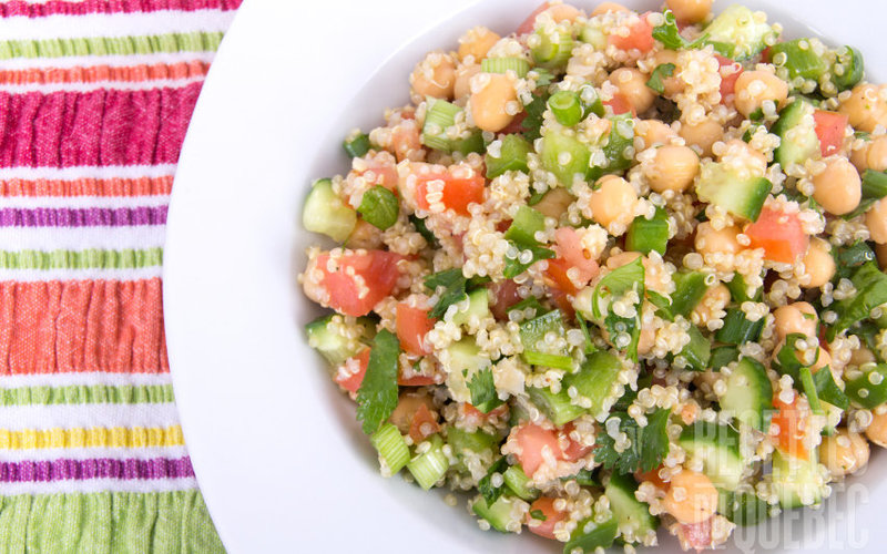 Recette salade de quinoa et légumes estivale économique et ...