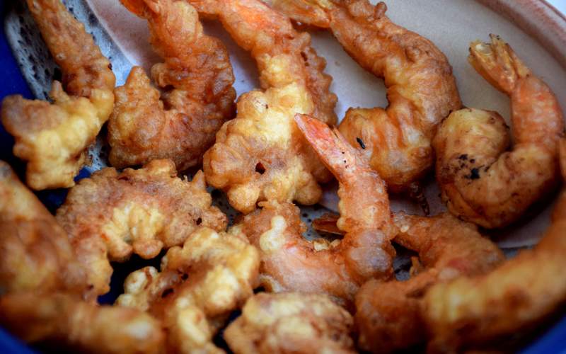 Recette tempura de crevettes pas chère et simple > cuisine étudiant